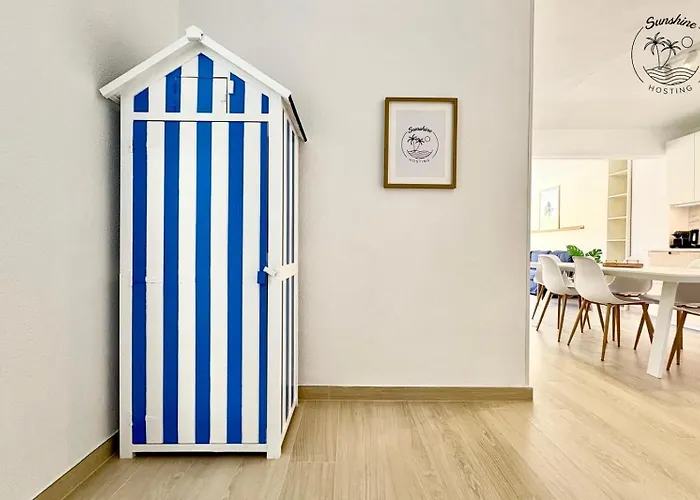 Sunshine Hosting, Playa 1min, Gran Terraza Apartment El Campello