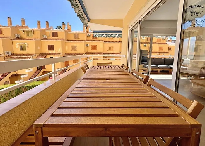 Sunshine Hosting, Playa 1min, Gran Terraza *